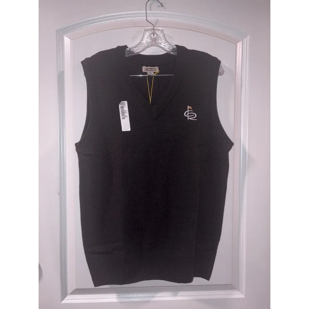 Edwards Unisex Vest (Medium) CHAMPIONS RETREAT (Augusta, GA) Black Brand New MED
